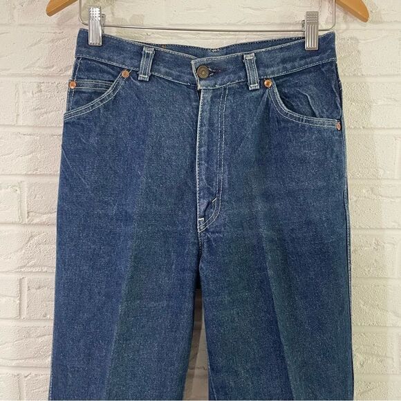 Vintage Levi’s 573 Mom High Waisted Creased Jeans Size 9 - Picture 2 of 10